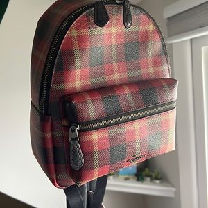 Coach mini backpack